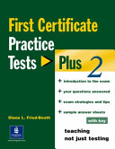 Copertina  First Certificate Practice Test Plus 2