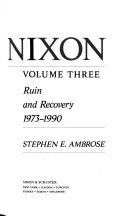 Copertina  Ruin and recovery, 1973-1990