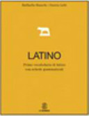 Copertina  Primo dizionario di latino