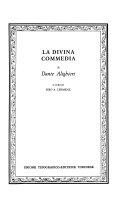 Copertina  La Divina Commedia