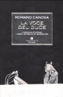 Copertina  La voce del duce