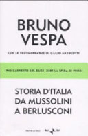 Copertina  Storia d'Italia da Mussolini a Berlusconi