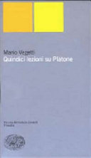 Copertina  Quindici lezioni su Platone