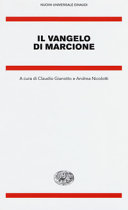 Copertina  Il Vangelo di Marcione