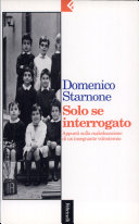 Copertina  Solo se interrogato