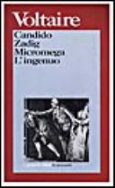 Copertina  Candido ; Zadig ; Micromega ; L'ingenuo