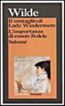 Copertina  Il ventaglio di Lady Windermere ; L'importanza di essere Fedele ; Salomé