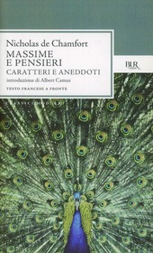 Copertina  Massime e pensieri, caratteri e aneddoti