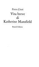 Copertina  Vita breve di Katherine Mansfield