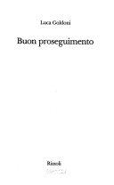 Copertina  Buon proseguimento