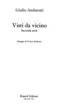 Copertina  Visti da vicino