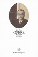 Copertina  Volume 2 [Opere di Kurt Godel]