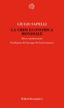 Copertina  La crisi economica mondiale