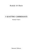 Copertina  I quattro camminanti