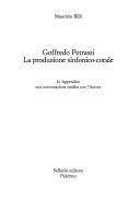 Copertina  Goffredo Petrassi