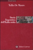 Copertina  Storia linguistica dell'Italia unita