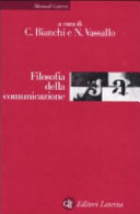 Copertina  Filosofia della comunicazione