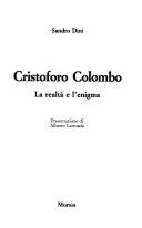 Copertina  Cristoforo Colombo