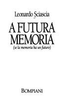 Copertina  A futura memoria