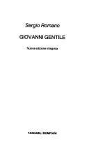 Copertina  Giovanni Gentile