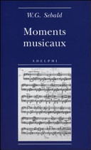 Copertina  Moments musicaux