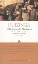 Copertina  L'autunno del Medioevo