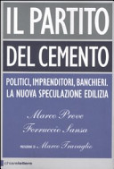 Copertina  Il partito del cemento