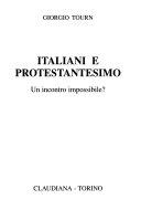 Copertina  Italiani e protestantesimo