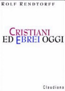 Copertina  Cristiani ed ebrei oggi