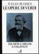 Copertina  Da don Carlos a Falstaff