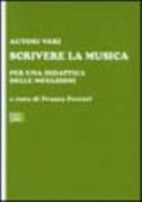 Copertina  Scrivere la musica