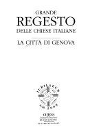Copertina  La citta di Genova