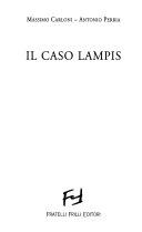 Copertina  Il caso Lampis