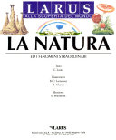 Copertina  La natura ed i fenomeni straordinari