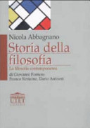 Copertina  La filosofia contemporanea
