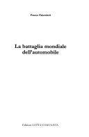 Copertina  La battaglia mondiale dell'automobile