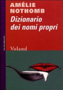 Copertina  Dizionario dei nomi propri